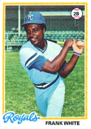 1978 Topps Baseball Cards      248     Frank White DP